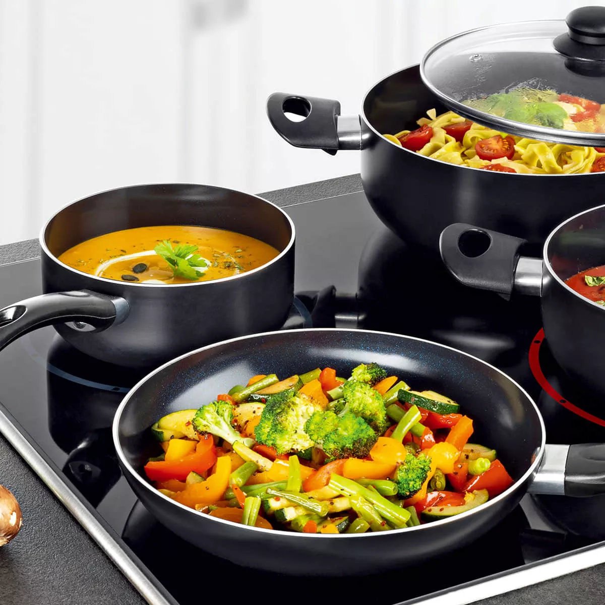 7pcs non stick cookware set - Image 3