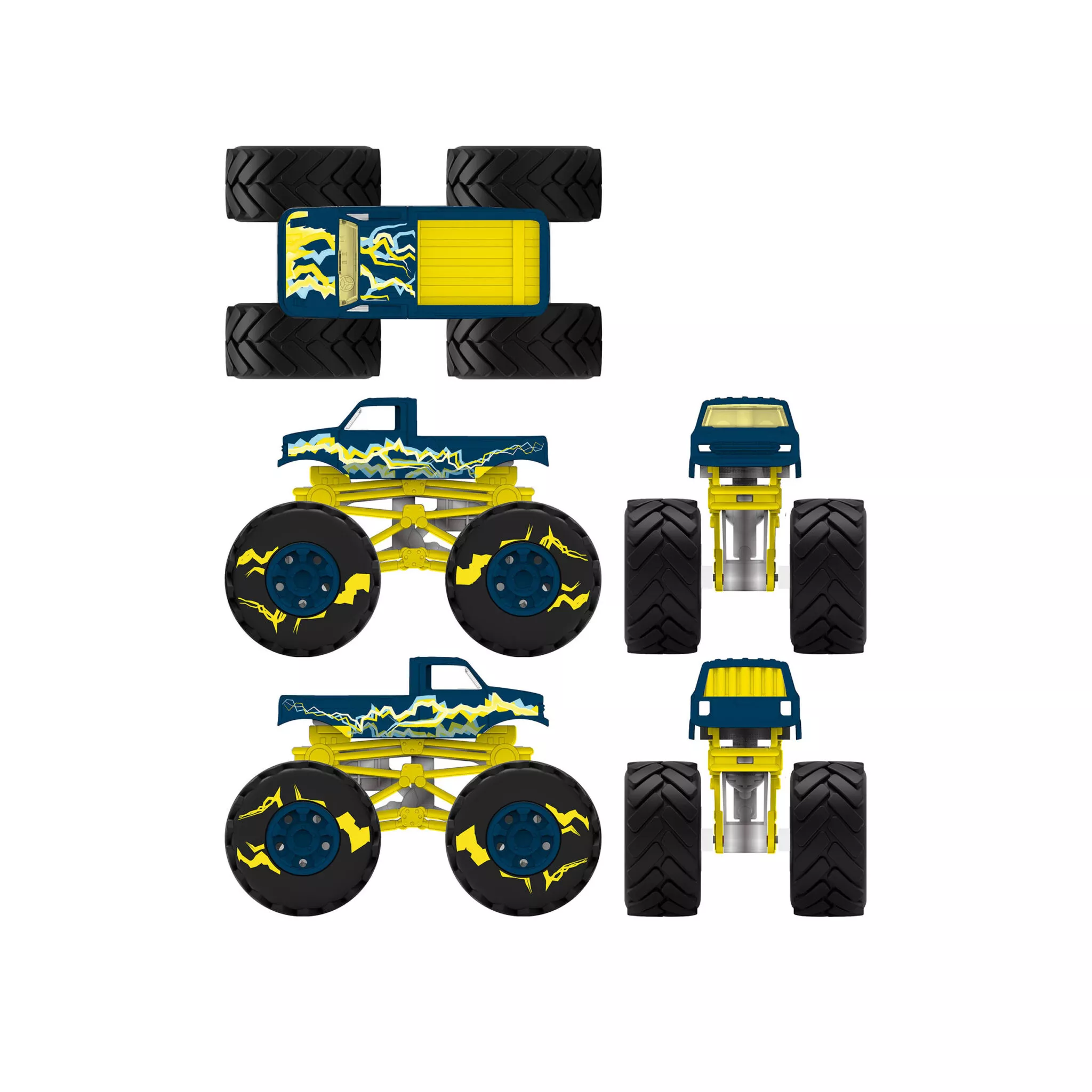 Die Cast Monster Truck 1_24, 2 assort. A+B - Image 2