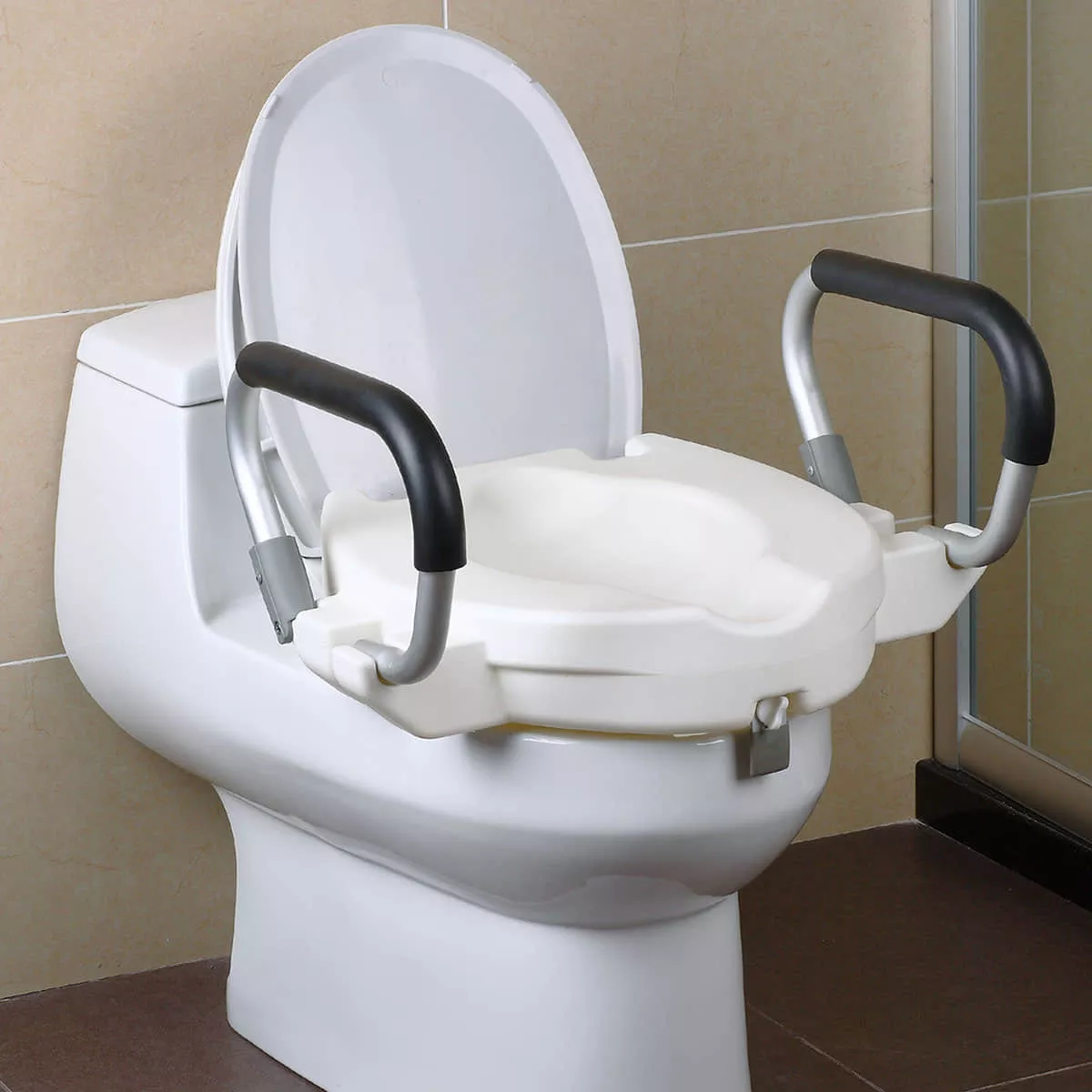 Raised toilet seat - Image 2