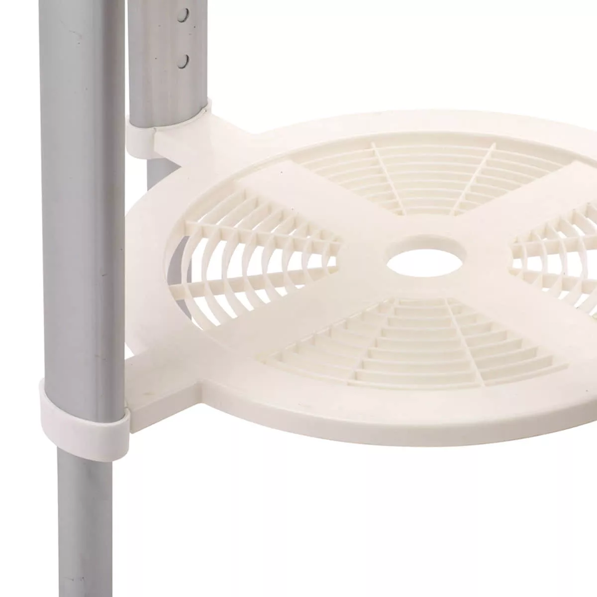 Rotating shower stool with tray - Image 3