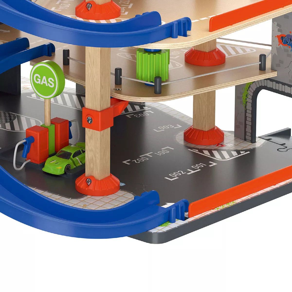 Wood Die Cast parking garage BEST FSC - Image 8