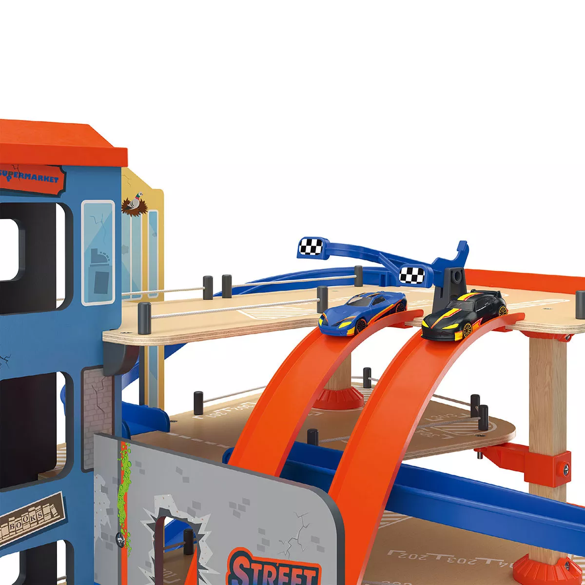 Wood Die Cast parking garage BEST FSC - Image 6